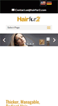 Mobile Screenshot of hairfor2.com